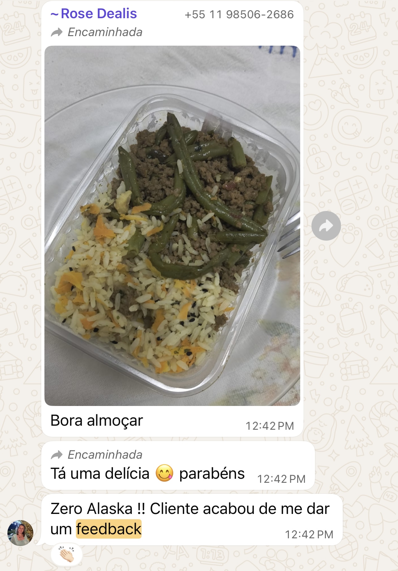 Depoimento de aluna 5